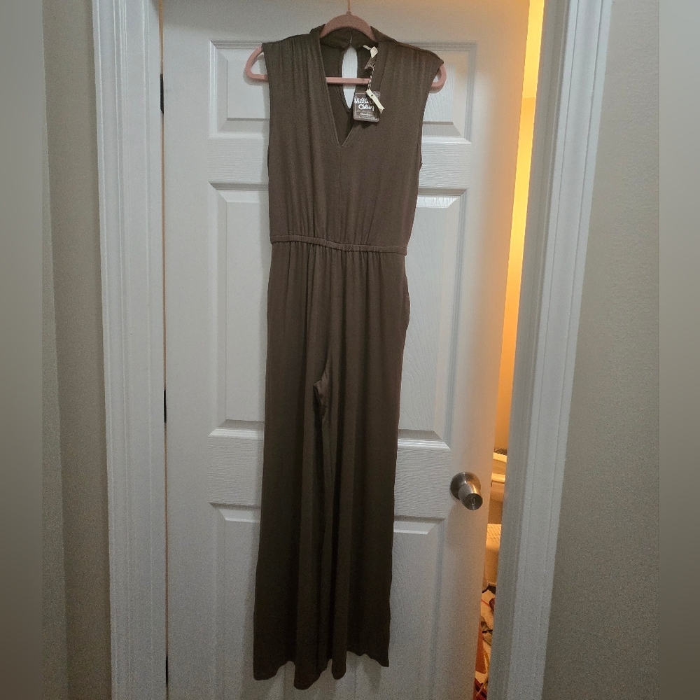 NWT Matilda Jane Olive Green Jumpsuit Sz XS